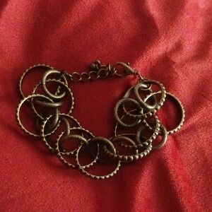 Elegant Bronze-Tone Bracelet